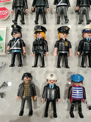 Lote policía americana Playmobil