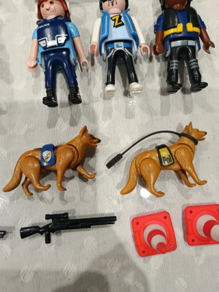 Lote policía americana Playmobil