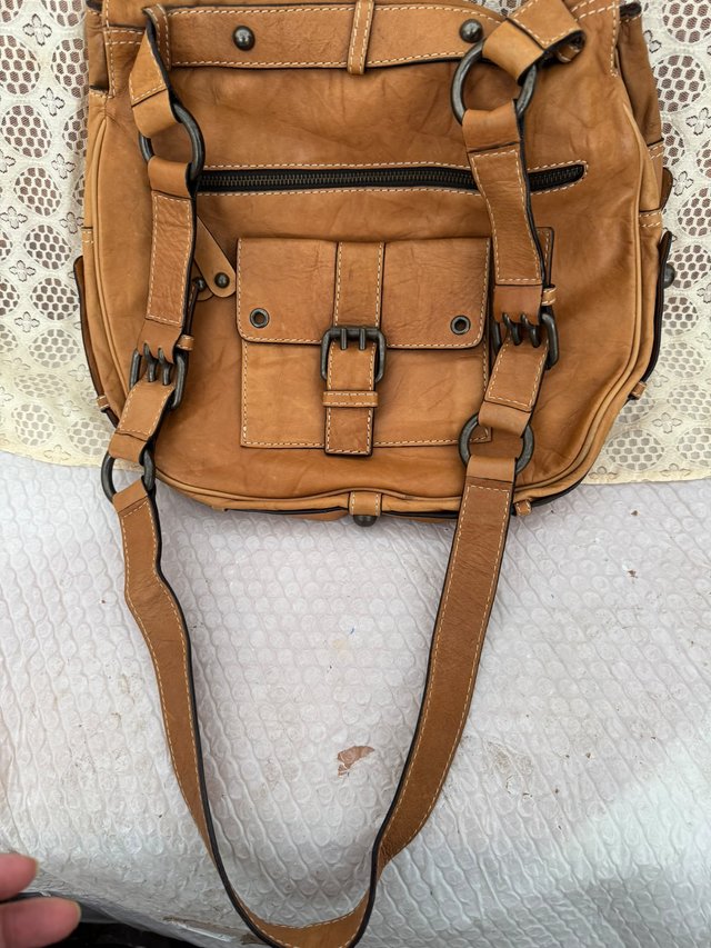 Bolso Purificación García Marrón