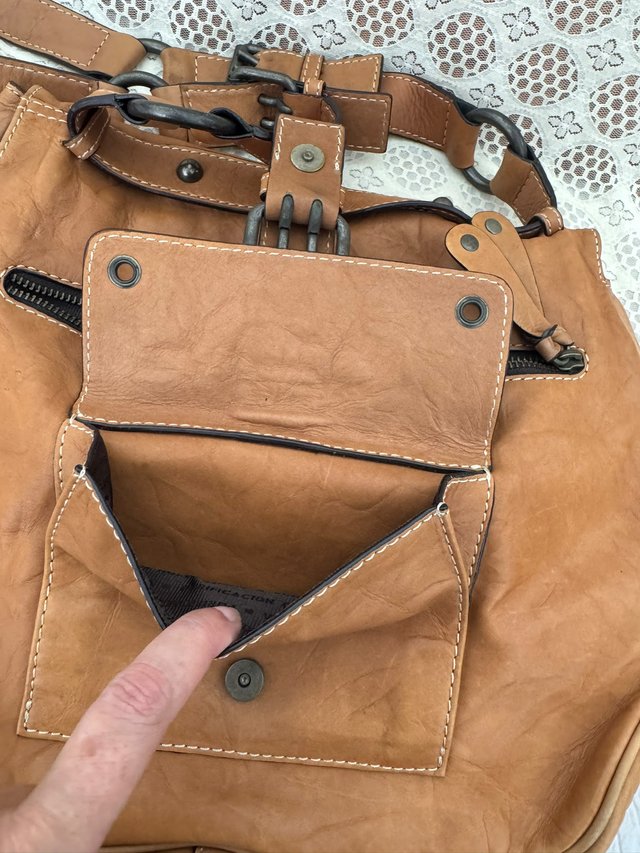 Bolso Purificación García Marrón