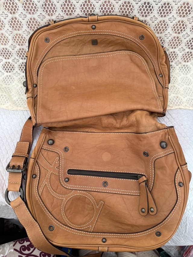 Bolso Purificación García Marrón
