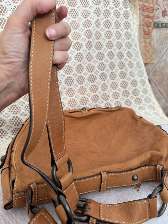 Bolso Purificación García Marrón
