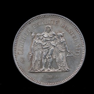 Moneda 50 Francos Franceses Hércules