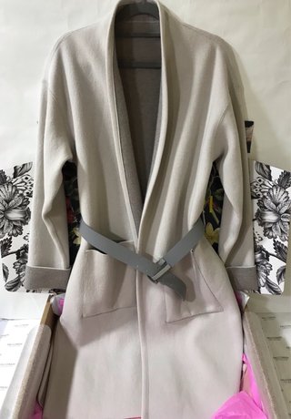 Abrigo Gabardina 100% Cashmere Falconeri