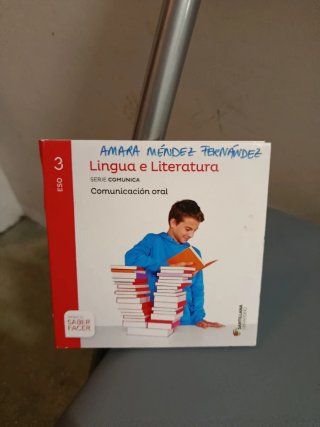 Libro de texto de Lingua e Literatura de 3.° ESO