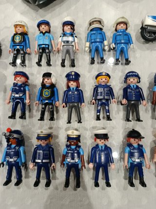 Playmobil Policías y Vehículos