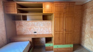 Dormitorio juvenil madera con cama nido