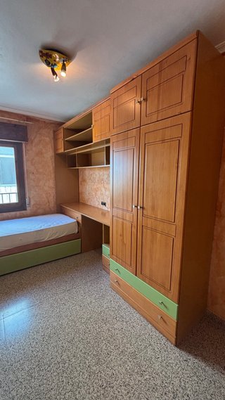 Dormitorio juvenil madera con cama nido