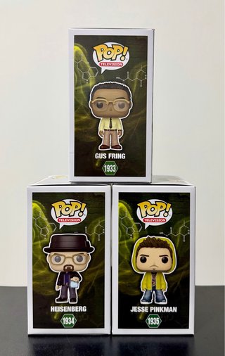 Lote 3 Funko POP! Breaking Bad 1933, 1934, 1935