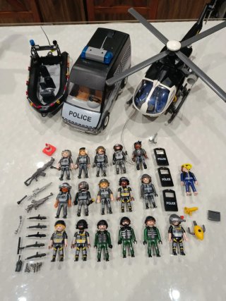 Playmobil Policía antidisturbios