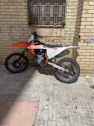 KTM 350 SX-F Motocross Naranja/Blanco