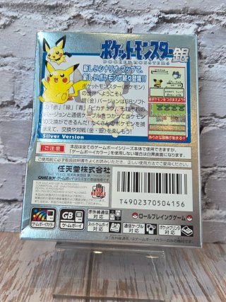 Pokémon Plata Game Boy Color Ed Jap CIB Completo