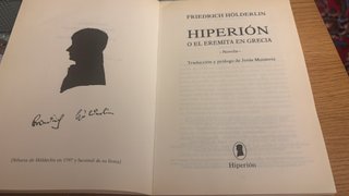 Hiperión o El eremita en Grecia novela
