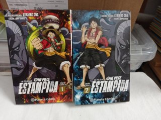 One piece estampida vol 1 y 2
