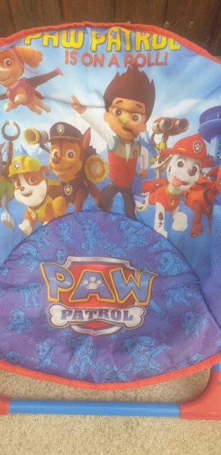 Silla Plegable y Paraguas Paw Patrol