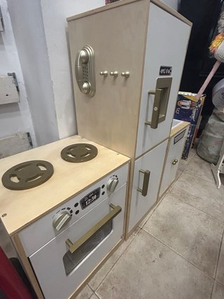 Cocina Infantil de Madera, 3 Módulos