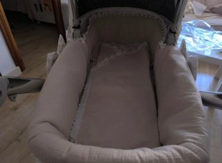 Vestidura con arruyo bebecar