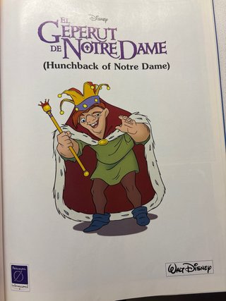 El geperut de Notre Dame (Hunchback of Notre Dame)