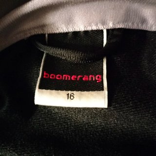 Sudadera Boomerang gris y negra