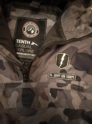 Chaquetón Enguatado Tenth Camuflaje