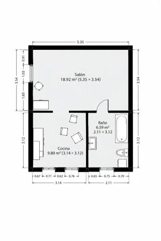 Se vende chalet en parcela proindivisa en Chiclana