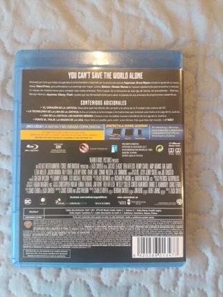 Liga de la Justicia Blu-ray (Español)