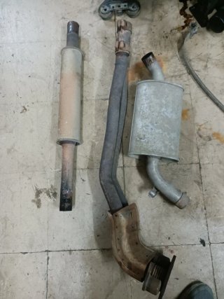 Tubo de escape para Volkswagen Golf MK2 PB