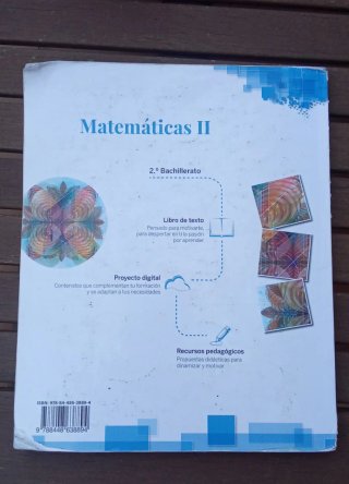 Matemáticas 2.º Bachillerato