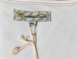 Vestido corto encaje blanco nuevo con etiqueta