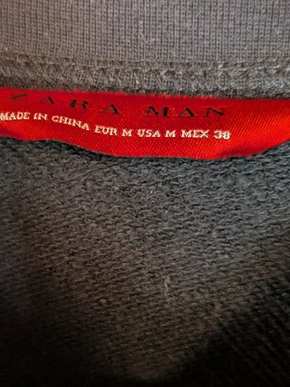 Chaqueta Bomber Azul Marino Zara