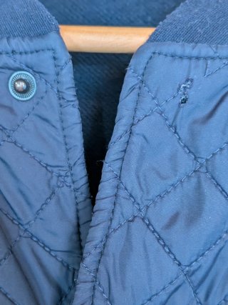 Chaqueta Bomber Azul Marino Zara