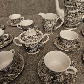 Juego de Café de Porcelana
