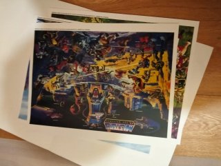 3 Láminas Masters del Universo