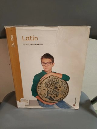 Libro de texto de Latín de 4.° de ESO
