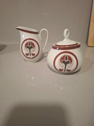 Juego de café de porcelana