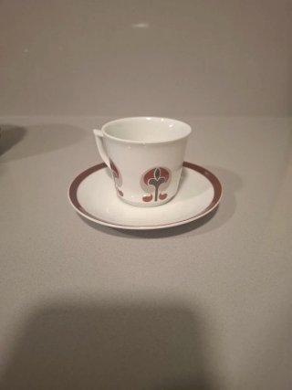 Juego de café de porcelana