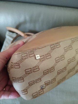 Borsa Balenciaga Beige Monogram