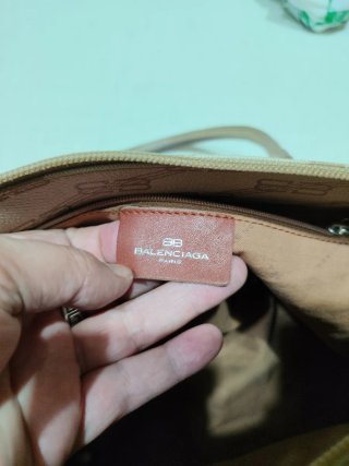 Borsa Balenciaga Beige Monogram