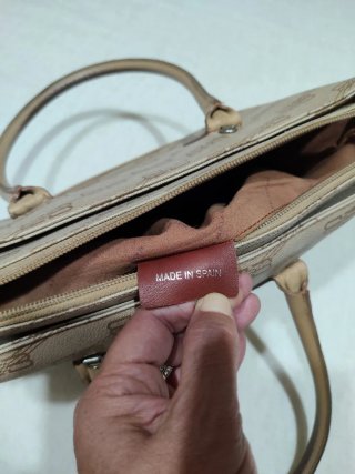 Borsa Balenciaga Beige Monogram