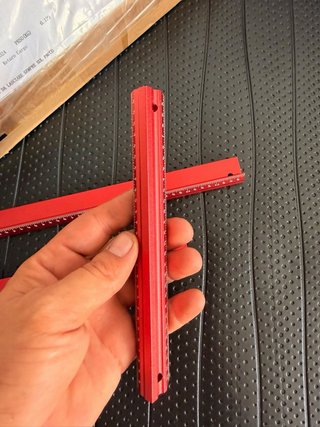Juego de 3 Reglas de Precisión para Carpintería