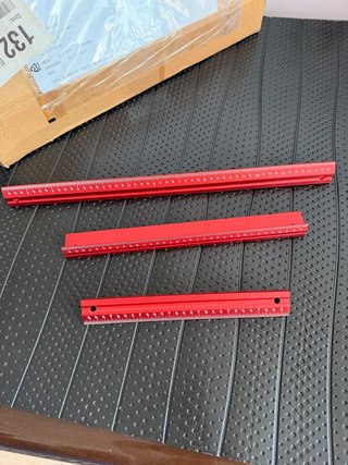 Juego de 3 Reglas de Precisión para Carpintería