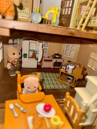 Casita Sylvanian Families Red Roof Country Home