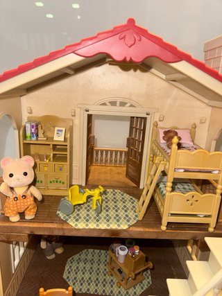 Casita Sylvanian Families Red Roof Country Home