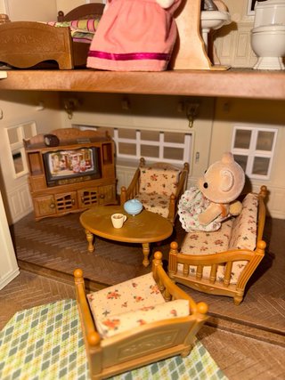 Casita Sylvanian Families Red Roof Country Home