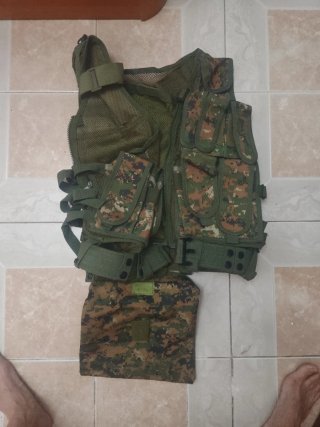 Chaleco Táctico Camuflaje