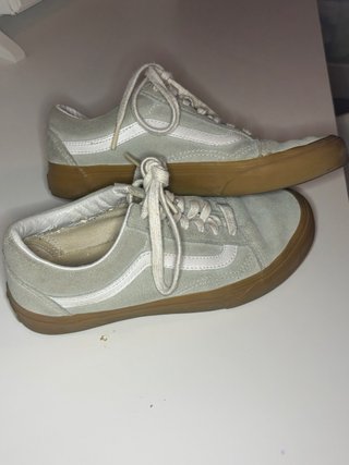 Zapatillas Vans Old Skool Verdes Goma