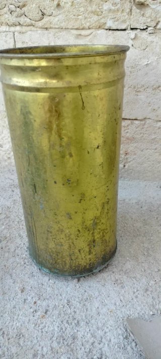 Portaombrelli vintage in ottone