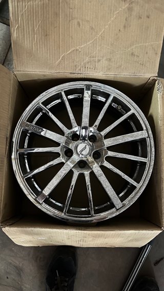 Llantas AVUS cromadas