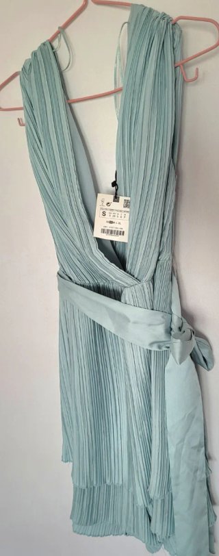 Mono Zara Turquesa Talla S