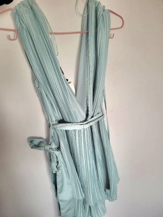Mono Zara Turquesa Talla S
